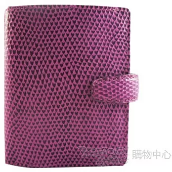 filofax Chameleon變色龍 口袋型萬用手冊(小)-覆盆梅色