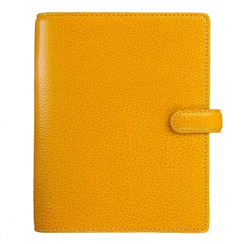 filofax FINSBURY芬斯貝莉 口袋型萬用手冊(小)-黃