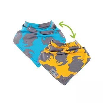 【skibz】Skibz雙面安撫領巾小犀牛