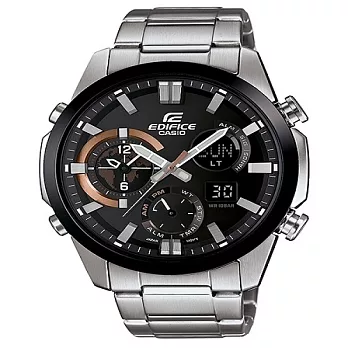CASIO EDIFICE 勇者戰神雙壁傳說運動時尚限量腕錶-黑框-ERA-500DB-1A