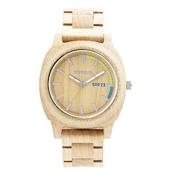 WEWOOD義大利時尚木頭腕錶 巴塞爾設計師錶款MotusBeige