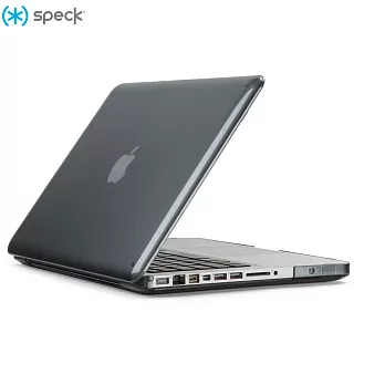 Speck MacBook Pro 13吋透明亮面保護殼-太空灰