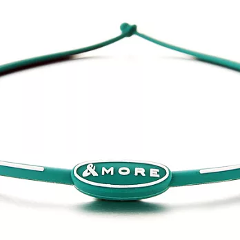 【＆MORE愛迪莫】KADORI鈦鍺運動項鍊綠色45cm