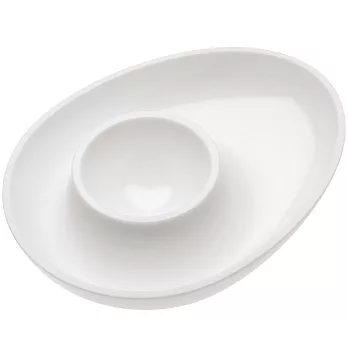 《KOZIOL》蛋型蛋杯(白2入)