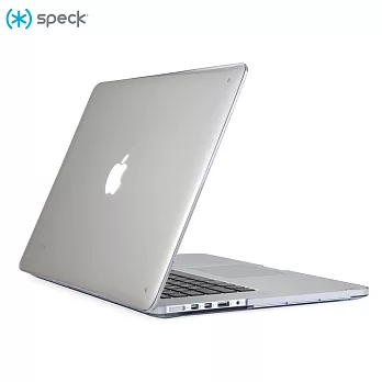 Speck MacBook Pro Retina 15吋透明亮面保護殼-透明