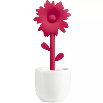 《ZONE》花朵濾茶器(紅)