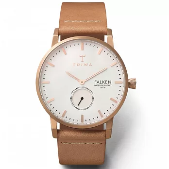 TRIWA 北歐設計瑞典品牌FALKEN系列ROSE (玫瑰金/杏色TWFAST101-CL010614)