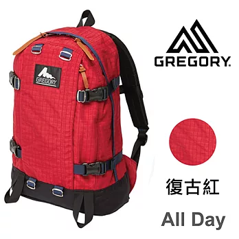 【美國Gregory】All Day日系休閒後背包22L-復古紅