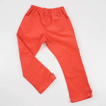 【愛的世界】SUPERKIDS小狗訓練師系列條絨直筒褲-台灣製-125紅色