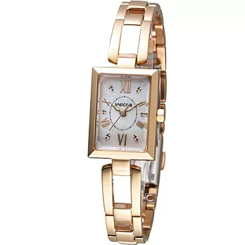 星辰 CITIZEN WICCA 玩美蜜糖魅力腕錶 BE1-020-11 玫瑰金色珍珠彩貝色(偏白色)