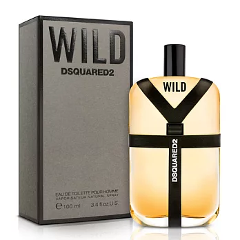 DSQUARED2 WILD 男性淡香水(100ml)-送品牌沐浴露