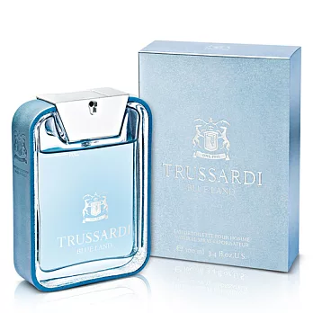 Trussardi 楚沙迪 BLUE LAND 男性淡香水(100ml)-送品牌沐浴露