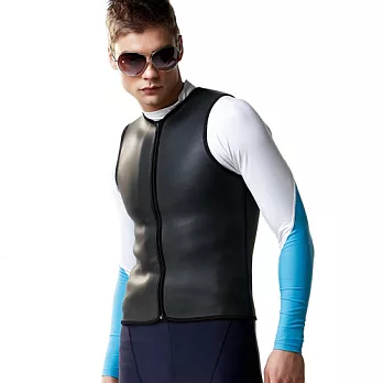 【SAIN SOU】防寒背心(中性款)A0083M黑