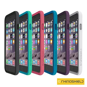 RHINO SHIELD犀牛盾 iPhone6 5.5吋專用 科技緩衝材質耐衝擊邊框殼(六色)紫色