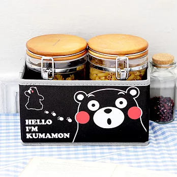 Kumamon熊本熊 橫式化妝品文具收納盒