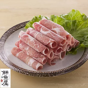 【鮮魚屋】CAS梅花豬肉片300g*1包(切0.3cm)