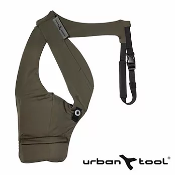 URBAN TOOL basicHolster L 經典簡約單肩側袋 (叢林綠)