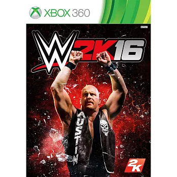 WWE 2K16 - XBOX 360 亞版 英文版