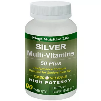美國Mega Nutrition Life 長青維他命錠90顆