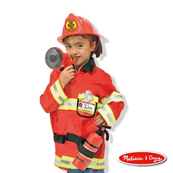 美國瑪莉莎 Melissa ＆ Doug 消防服裝扮遊戲組