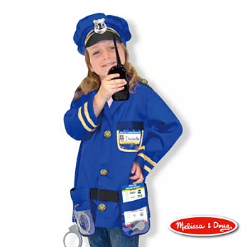 美國瑪莉莎 Melissa & Doug 警察服裝扮遊戲組