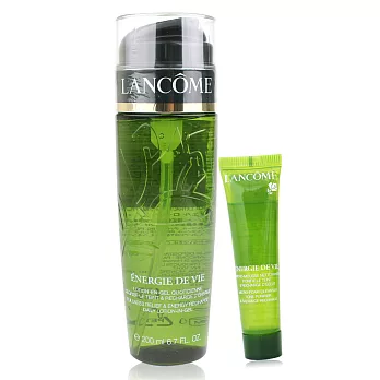 LANCOME 蘭蔻 菁萃亮妍能量精露-水潤型(200ml)送潔顏露(15ml)