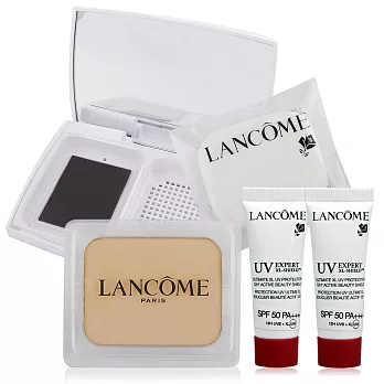 LANCOME蘭蔻 激光煥白粉餅(附盒)SPF35/PA+++(11.5g)多色任選送柔白隔離乳(10ml)*2#O-01