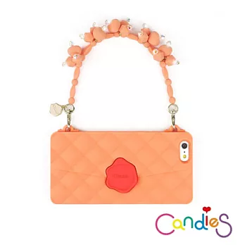 Candies-施華洛世奇經典晚宴包(龍蝦粉)iPhone6 PLUS手機殼