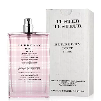 Burberry 粉紅風格女香-Tester(100ml)-舊包裝