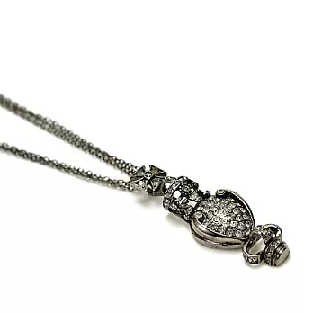 Bear & Color著色【十字架皇冠】項鍊