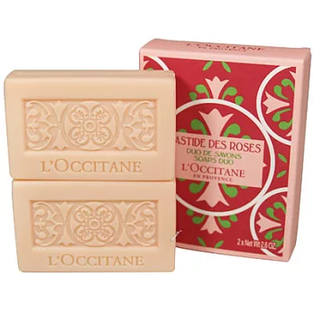 L’OCCITANE歐舒丹 玫瑰香氛皂(2*75g)