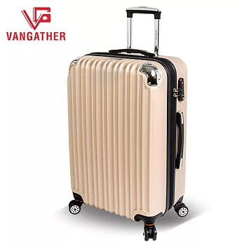 VANGATHER 凡特佳-24吋PARTY STAR可加大系列行李箱-金24吋金