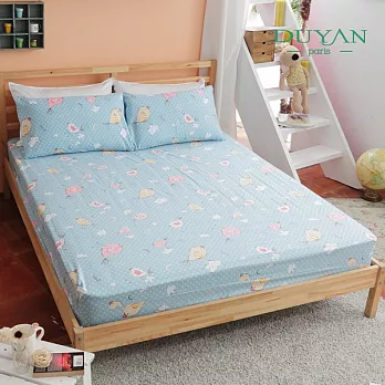 DUYAN《幸福青鳥》單人二件式舖棉冬包枕套組