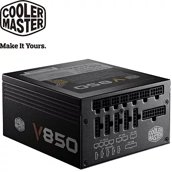 CoolerMaster V850W 80Plus 金牌全模組電源供應器