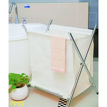 【方陣收納MatrixBox】經典極簡洗衣籃。可分類三格款BA03