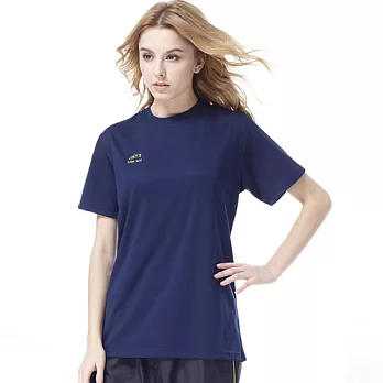 【SAIN SOU】台灣製吸濕排汗T恤T26227-02S靛藍