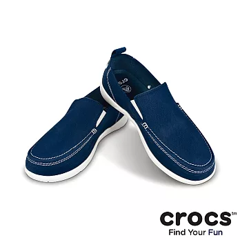 Crocs - 男 - 男士沃爾盧-39深藍/白色