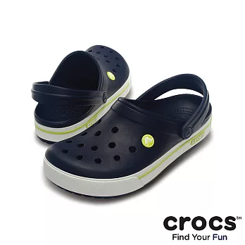 Crocs - 中性 - 卡駱班克駱格2.5代 -深藍/柑橘色44.5深藍/柑橘色