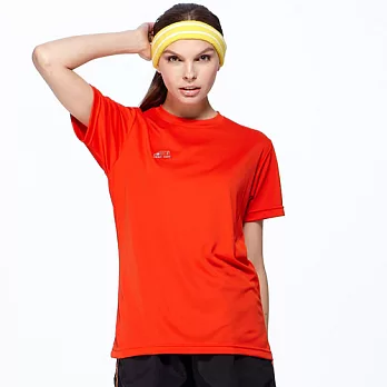 【SAIN SOU】台灣製吸濕排汗T恤T26425-10S紅