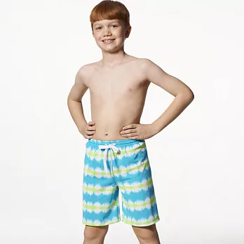 【SARBIS】MIT彈性兒童海灘泳褲附泳帽B65501105印花