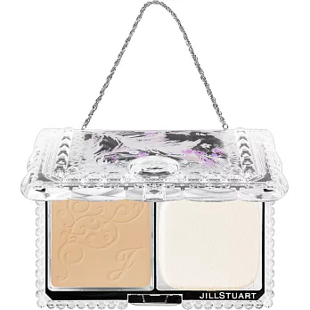 JILL STUART 雪紡羽絨恆潤粉餅SPF20/PA++(粉心)(10g)+雪紡粉餅粉盒(RP)#101