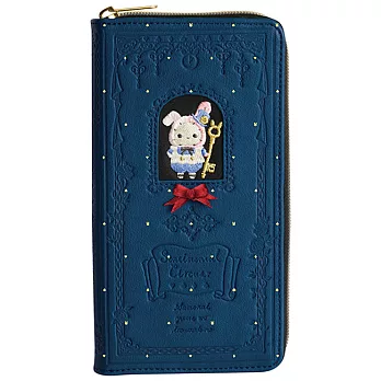 San-X 魔幻馬戲團愛麗絲夢遊仙境系列書本造型長皮夾