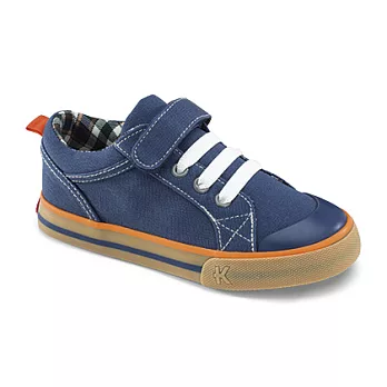 Sneakers帆布鞋 - Kai帆布鞋-寶藍格子10藍