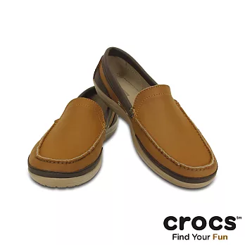 Crocs - 男 - 男士卡樂彩樂幅鞋-榛子/深咖啡色39榛子/深咖啡色