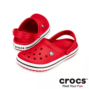 Crocs - 中性-卡駱班-紅色43.5紅色