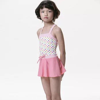 【SARBIS】MIT泡湯SPA女童連身裙泳裝附泳帽B88207105印花