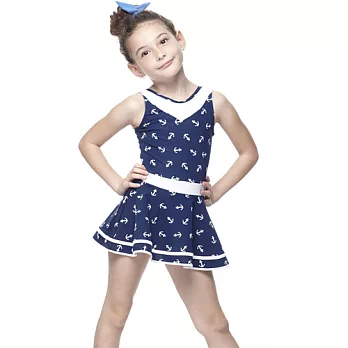 【SARBIS】MIT女童連身裙泳裝附泳帽B8840295印花