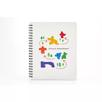 太極筆記本米白