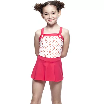 【SARBIS】MIT女童連身裙泳裝附泳帽B88409105印花