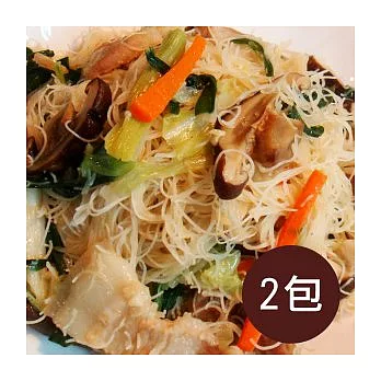 好客媽媽:客家炒米粉2包(純米米粉)(400g/包)